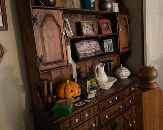 Curio/ storage cabinet with multiple drawers/ cabinets