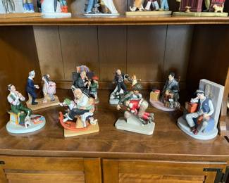 Norman Rockwell figurines
