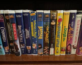 Disney VHS tapes