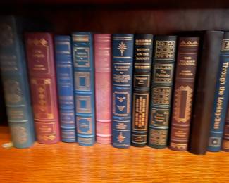 Franklin Mint leather bound books and book sets