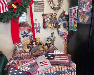 Fourth of July decorations