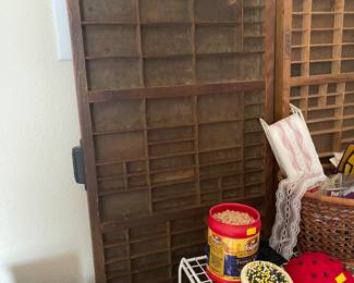 Antique printers tray