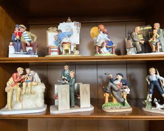Norman Rockwell figurines