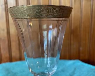 Tiffin champagne glasses