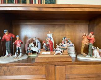 Norman Rockwell figurines