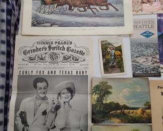 ephemera Grand ole opry 1940s program and more