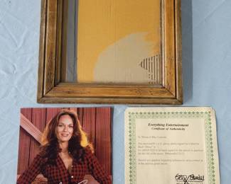 The original Dukes of Hazzard Daisy Duke Catherine Bach autographed photo with certificate of authenticity COA