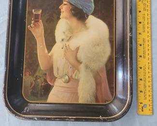 original 1925 Coca Cola tray / sign 99 years old