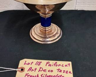 Puiforcat art deco tazza