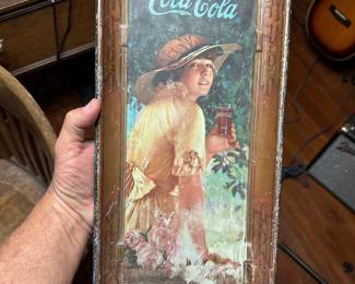 original 1916 Coca Cola tray 108 years old