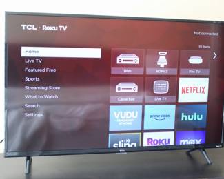43" Roku 4k smart TV.   BUY IT NOW!  $125.00