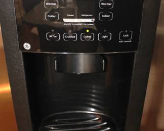 GE 25.3 cu. ft. side by side refrigerator with ice and water in door.   BUY IT NOW!  $475.00