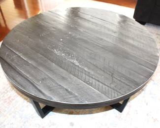 38"round  by 17 1/2" H. Coffee Table.   BUY IT NOW!  $75.00