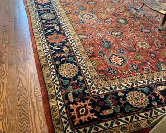 Hand Woven Wool Rug 12’ x 8’ 10” $800