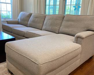 Walter E. Smithe 111” W x 37” D x 37” H x 69” (chaise) $1400