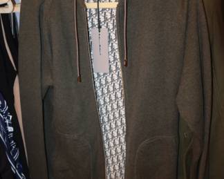Dior Men's Zip Up NEW SEASON - retail $2,200