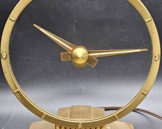 Mid Century Modern Jefferson Golden Hour Clock