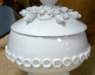 Vintage unmarked Candy Dish.