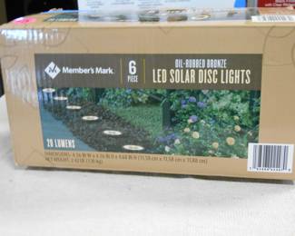 LED Solar Lights.  1 box.