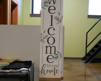 Welcome Sign. New