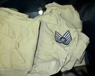 WWII Uniforms Army Air Corp  Master Sgt