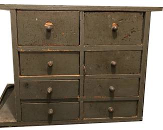 Green tool chest, hand made with love, $300.00