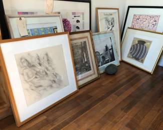 A wide variety of wonderful rare drawings, paintings, photographs and prints