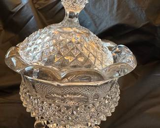 Crystal bowl with Lid