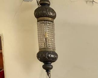 MCM Vintage hanging lamp