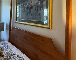 Vintage 4-Poster Queen Bed Frame. Photo 2 of 2.