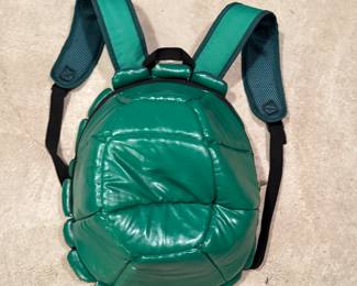 Vintage Teenage Mutant Ninja Turtles Retro Shell Backpack.