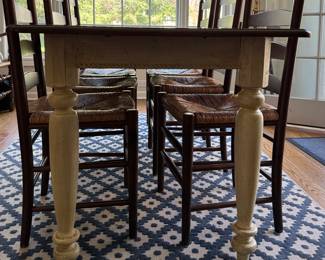 Pine Farm Table. Measures 78" W x 34" D x 30" H. Photo 1 of 2.