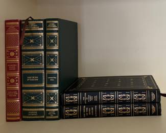 Leather Bound Books.