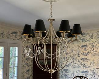 8-Arm Chandelier.