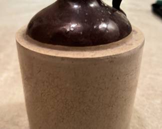 Vintage Stoneware Crock Jug.