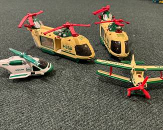 Vintage Hess Helicopters, Firetrucks. Gas Tankers, etc. Photo 2 of 5.