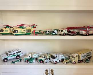 Vintage Hess Helicopters, Firetrucks. Gas Tankers, etc. Photo 1 of 5.