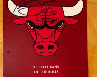 Chicago Bulls Bobby Love Signature.