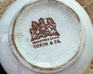 Coxon & Co. Ironstone White Pitcher. Photo 2 of 2.