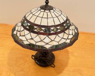 Tiffany-Style Table Lamp. Photo 1 of 2.
