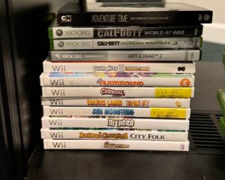 Wii & XBOX 360 Games. Photo 1 of 2.