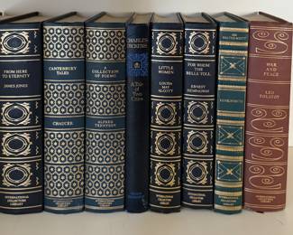 Leather Bound Books.