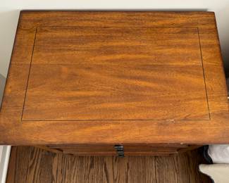 Pair of Pine River Three-Drawer Bedside Tables. Each Measures 24" W x 16" D x 27" H. Photo 2 of 3.