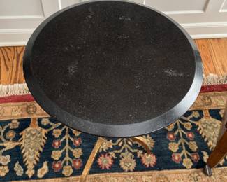 Granite Top Martini Table. Measures 23" H x 16" D. Photo 2 of 2.