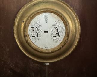 Antique Wall Mounted Clock. Photo 3 of 4.