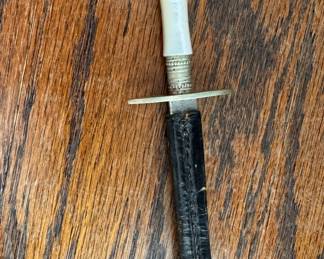 Mother of Pearl Handle Letter Opener.