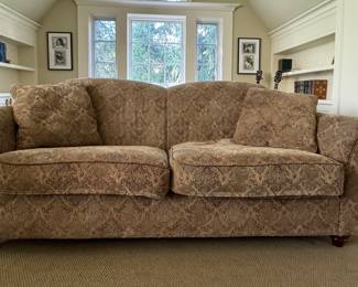 Plunkett Home Furnishing Calista Queen Sleeper Sofa. Measures 88" W x 40" D. Photo 1 of 2.