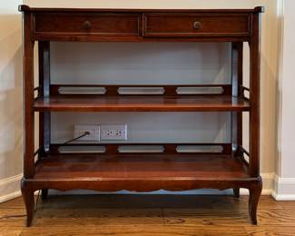 Roche Bobois Reproduction Three Shelf Sideboard / Buffet / Console Table. Measures 34" W x 11" D x 31" H. Photo 1 of 3.