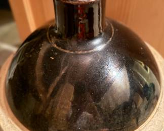 Vintage Stoneware Crock Jug. Photo 2 of 2.