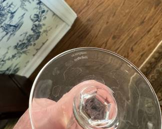 Waterford Lismore Crystal Stems: 15 Water, 13 Wine
and 2 Snifters. Photo 2 of 2.